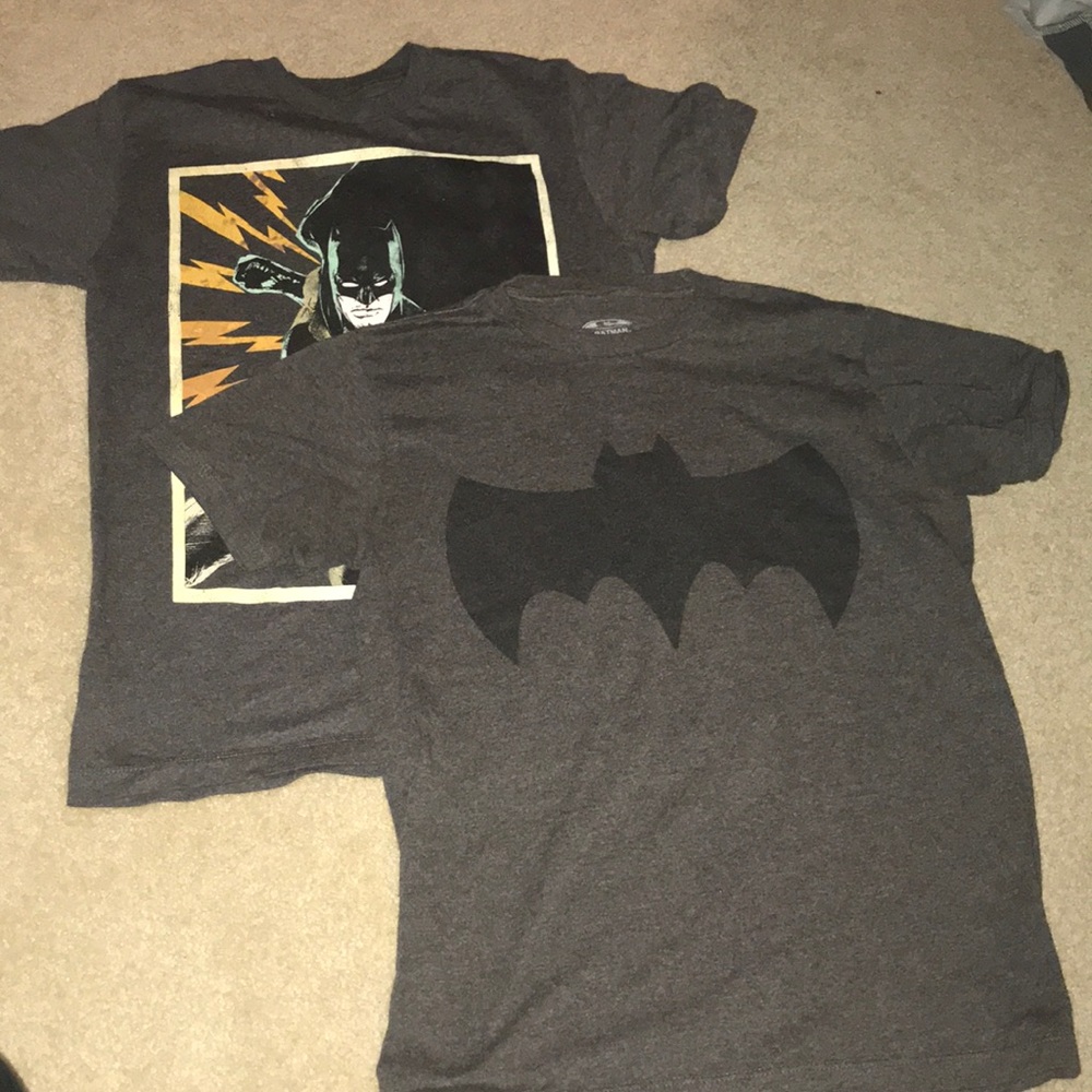 2x Batman Shirt Bundle
